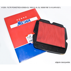 MIW (Meiwa), vzduchový filtr, Honda GL 1800 01-16, GL 1800B F6B`13-16 (HFA1921)